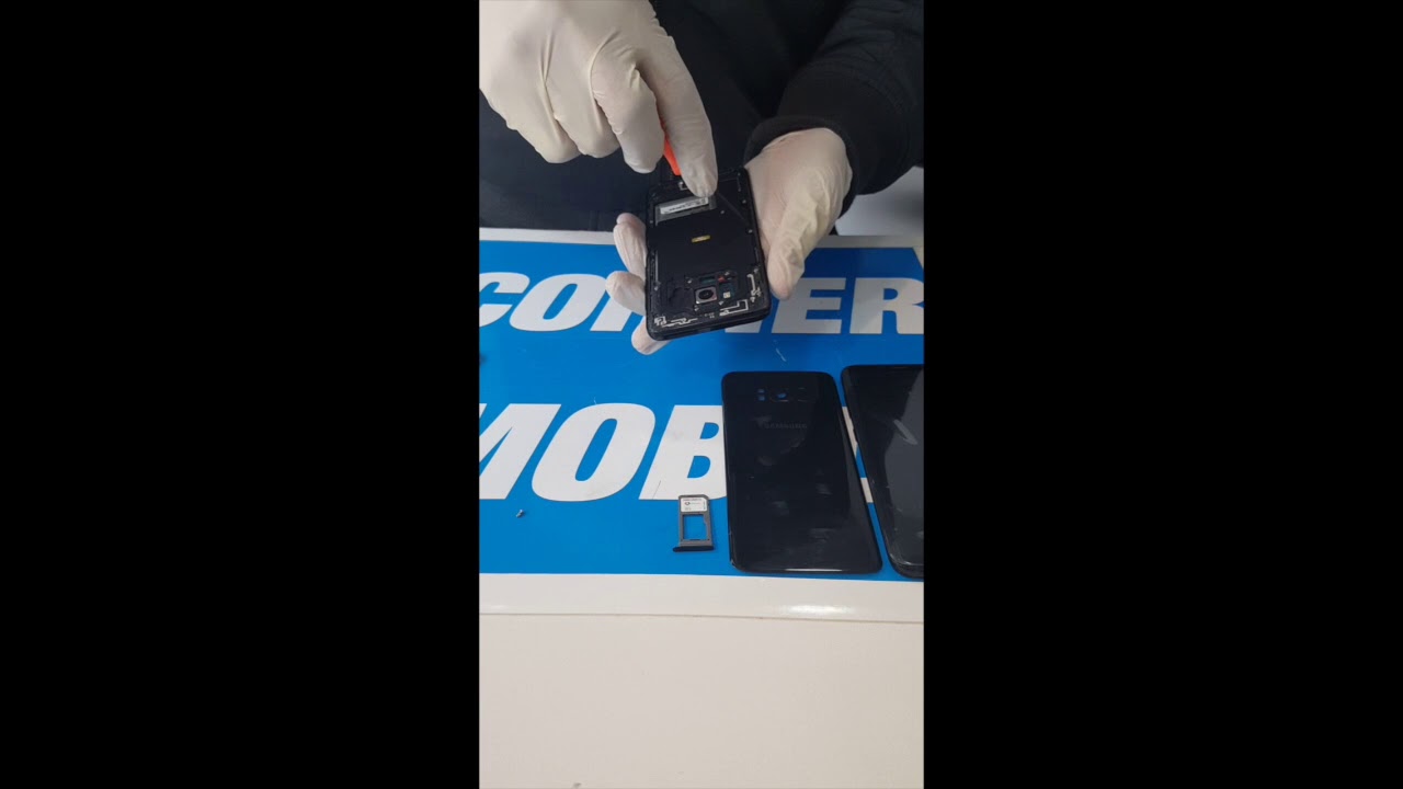 Comment remplacer l écran vitre samsung Galaxy S8