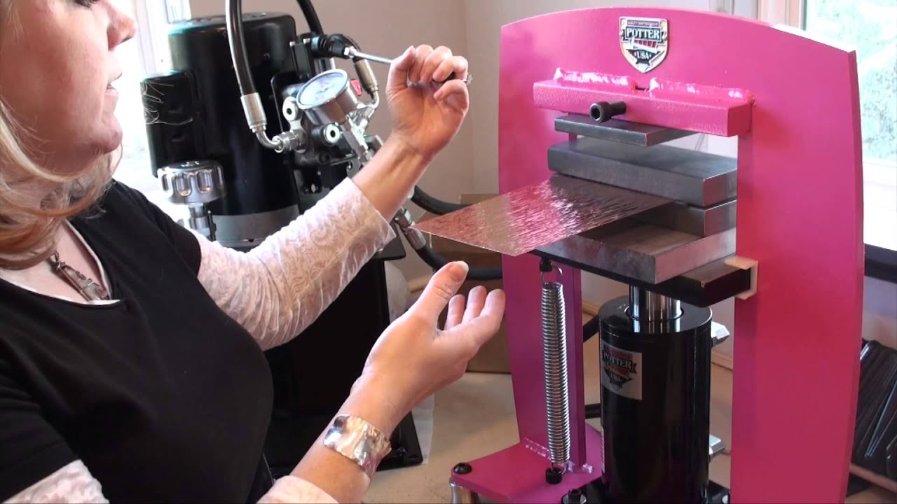 Tool Time Tuesday - Potter USA Electric Hydraulic Press