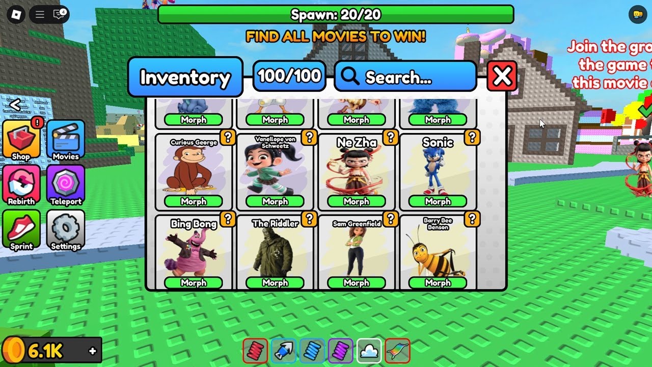 Roblox FIND THE MOVIES - How to get ALL Movies