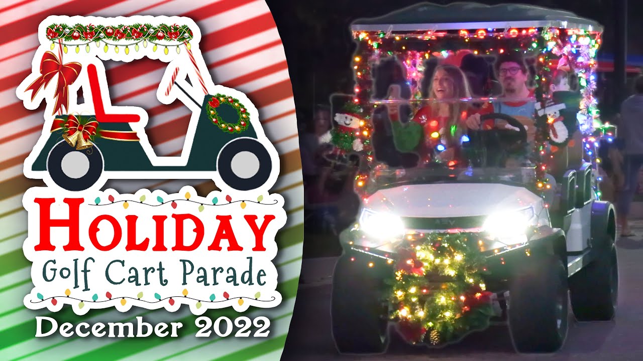 Nocatee Holiday Golf Cart Parade 2022