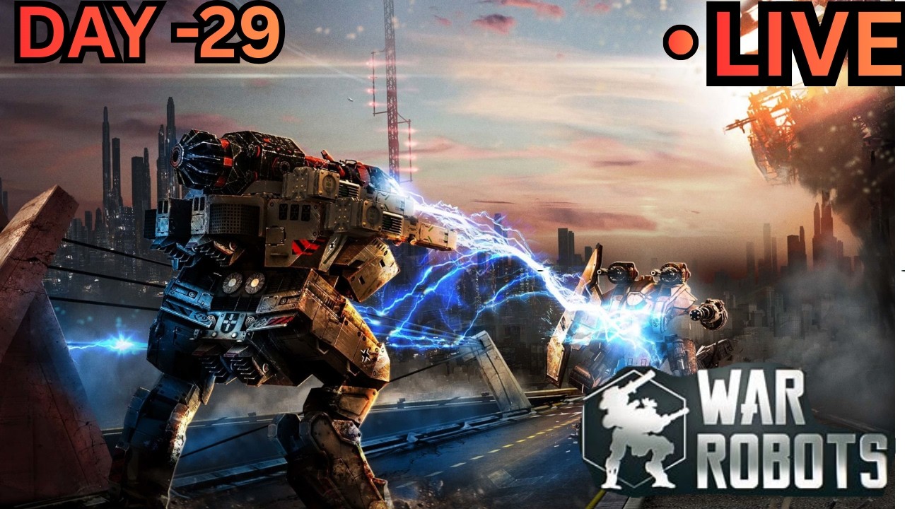 | WAR ROBOTS CHILL LIVE STREAM DAY 29 #warrobotslive #warrobotsindia #warrobots
