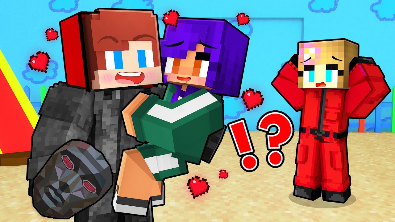 JJ FRONTMAN cheated with APHMAU PLAYER - SAD LOVE STORY! Maizen Minecraft Animation