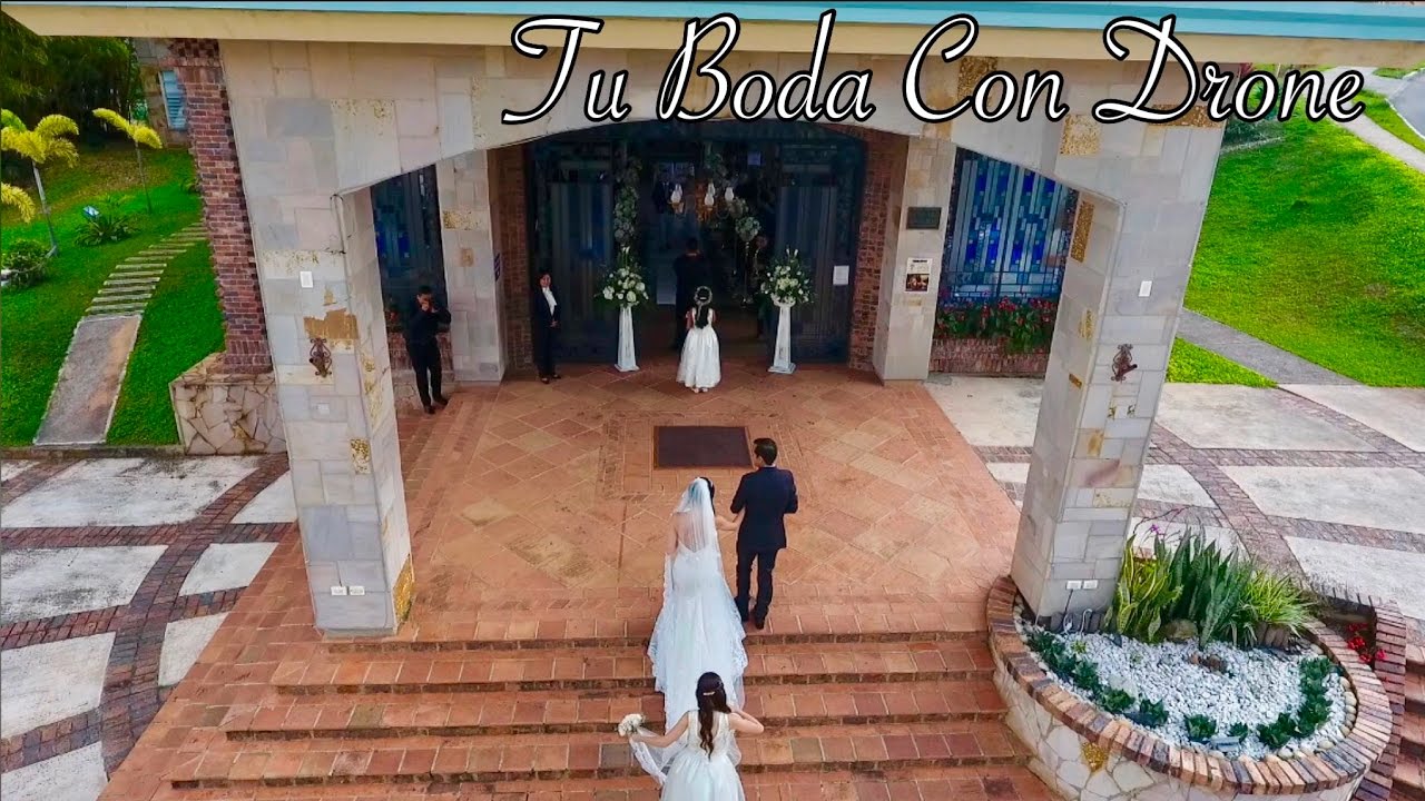TU BODA CON DRONE - SERVICIO ESPECIAL DE DRONE PARA BODAS