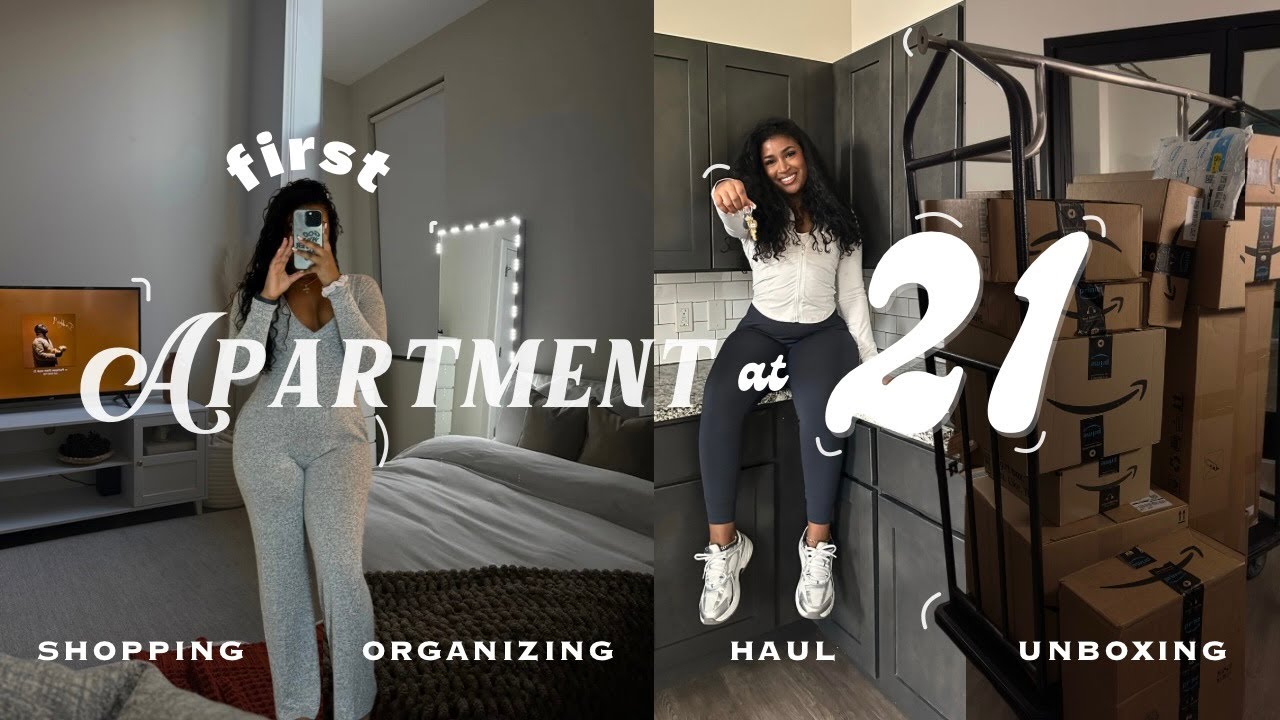 ПЕРЕЕЗЖАЮ В СВОЮ ПЕРВУЮ КВАРТИРУ В 21 ГОД🏠✨ | Экскурсия по пустым и обставленным квартирам, распа...