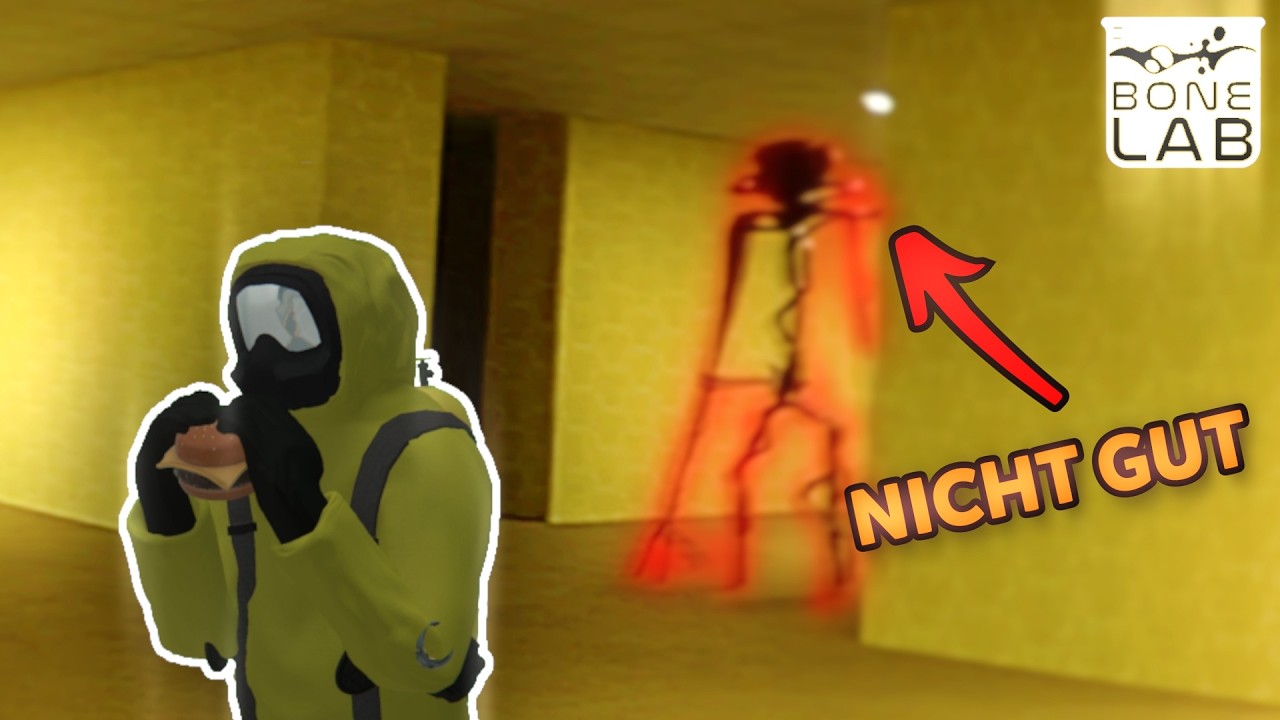 Wir entdecken die Backrooms in VR!! (lief nicht gut) | Bonelab VR
