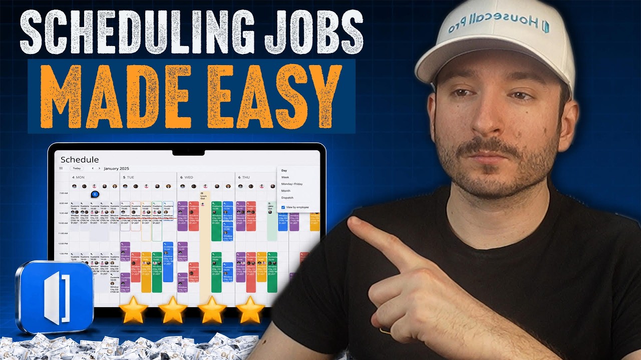 How to Schedule Jobs & Manage Your Calendar | Housecall Pro Tutorial
