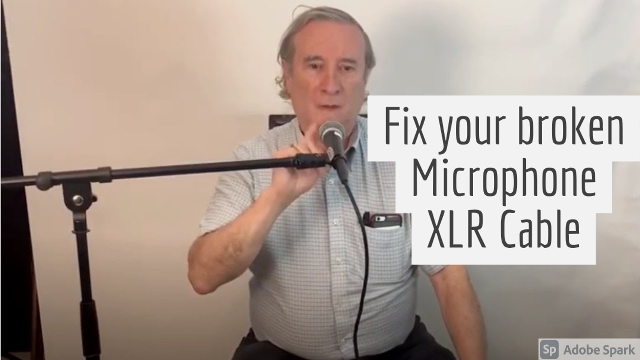 Tribal Knowledge Ep 13: Repair a broken Microphone XLR Cable