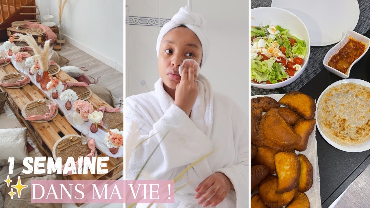 WEEKLY VLOG : Ramadan, Orga, Cuisine, Routine Skincare 🌙 l HONEYSHAY