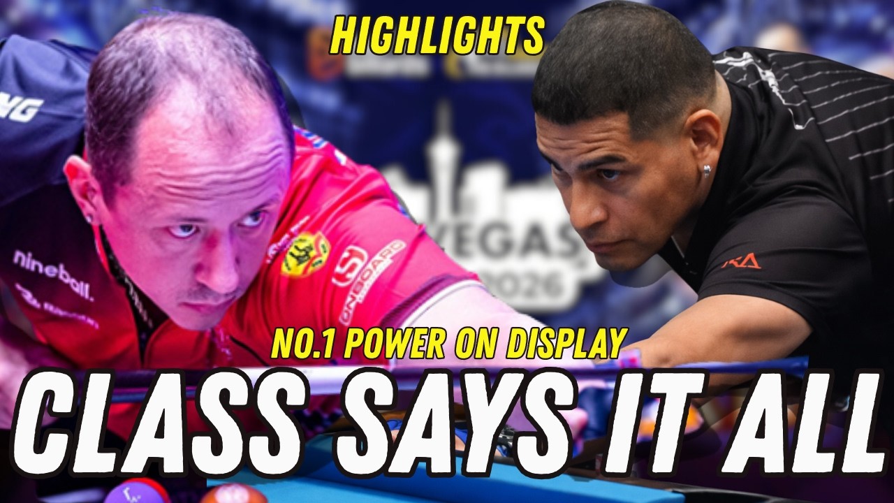 Shane Van Boening vs Franklin Hernandez  - CLASS SAYS IT ALL - LAS VEGAS OPEN