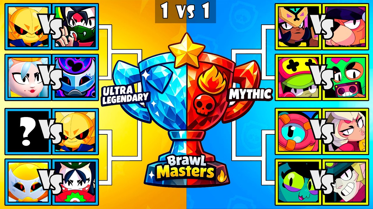 ULTRA LEGENDARY vs MYTHIC | Who Is The Best Brawler | Brawl Stars Tournament | WITH TRAITOR | Sirius