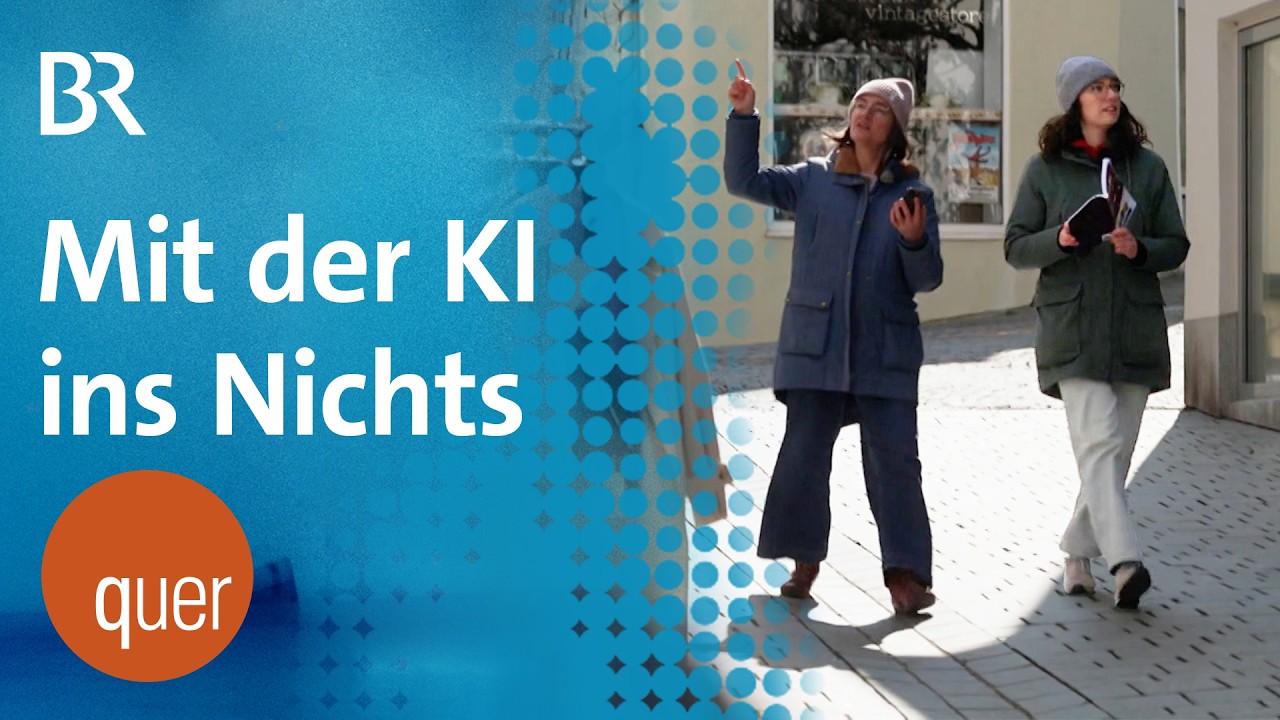 Wenn der KI-Reisef&uuml;hrer ins Nichts f&uuml;hrt | quer vom BR&nbsp; - BR Fernsehen