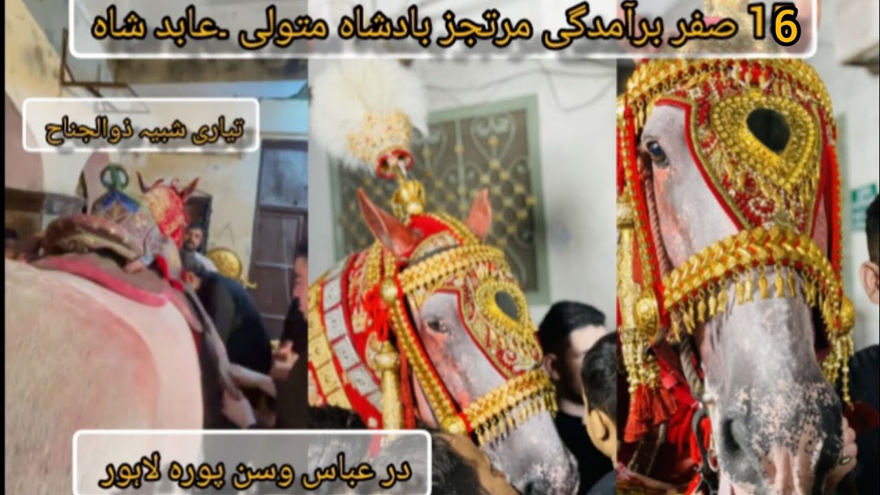 16 Safar Bramdigi Tyari Murtajiz Badshah Matwali Abid Shah Shadbagh LHR.