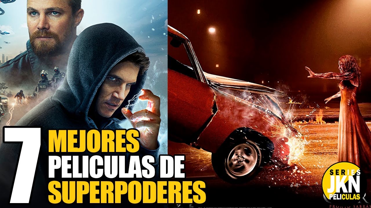 7 Mejores Peliculas de SUPERPODERES! Parte 2