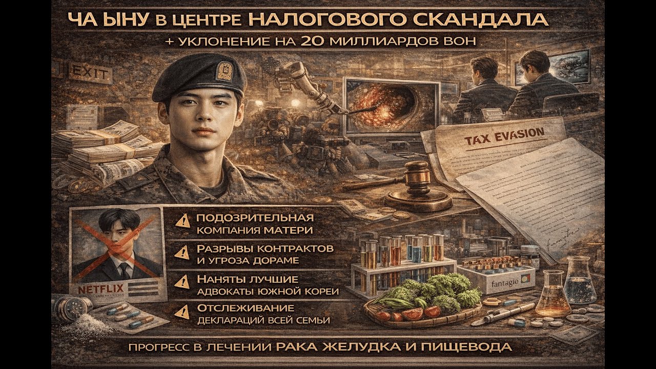 Ча Ыну и скандал на 20 миллиардов: Уклонение от налогов через фирму мамы и угроза реального срока?