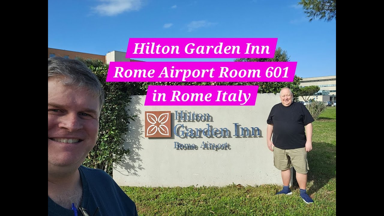 Hilton Garden Inn Rome Airport Room 601 в Риме, Италия