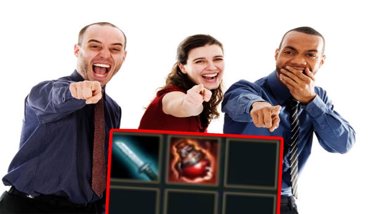 i accidentally bought dagger on Katarina and this happened