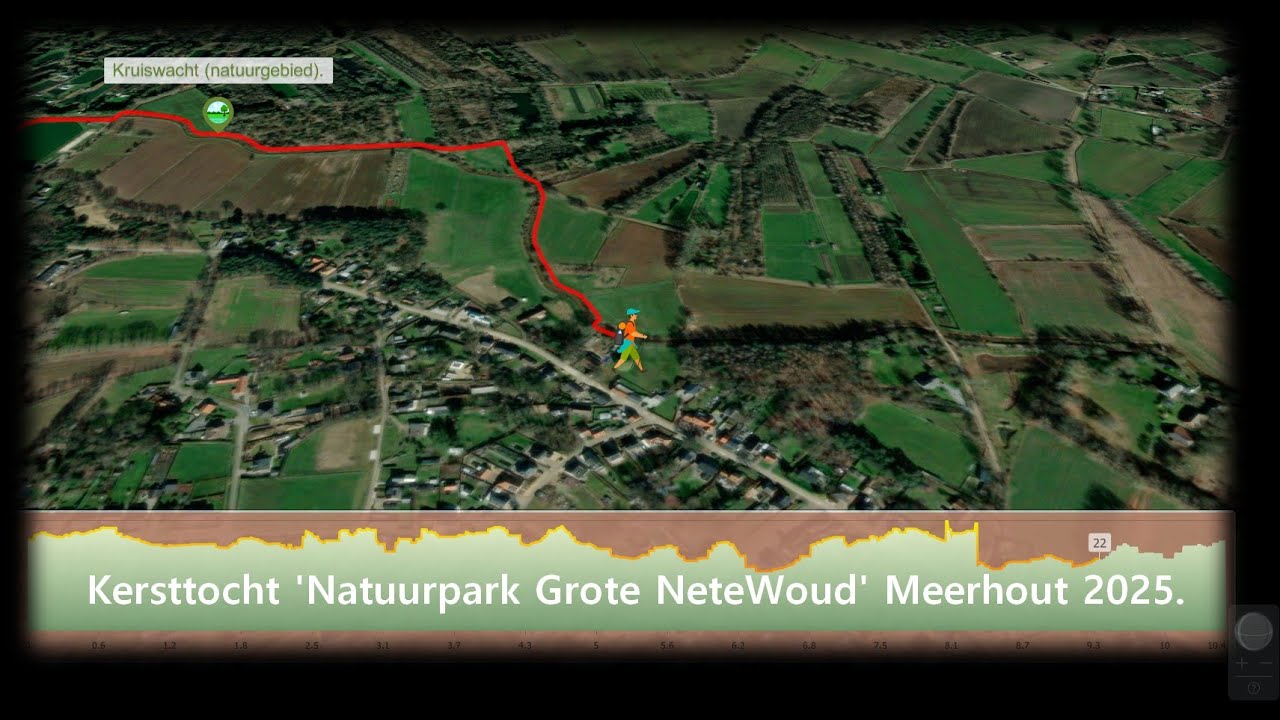 Kersttocht 'Natuurpark Grote NeteWoud' Meerhout 2025 on OpenStreetMap !