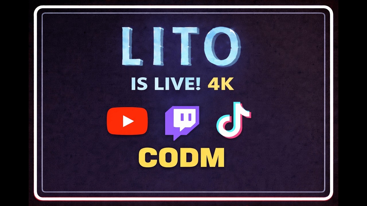 CODM LIVE STREAM | !tips to support | 4K