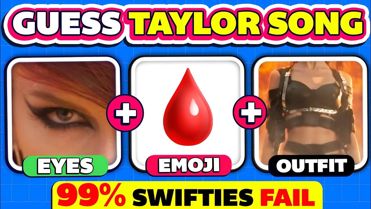 Вы фанат Тейлор Свифт? 🎶 Угадайте песни Тейлор по EMOJI + ГЛАЗАМ🎸👀