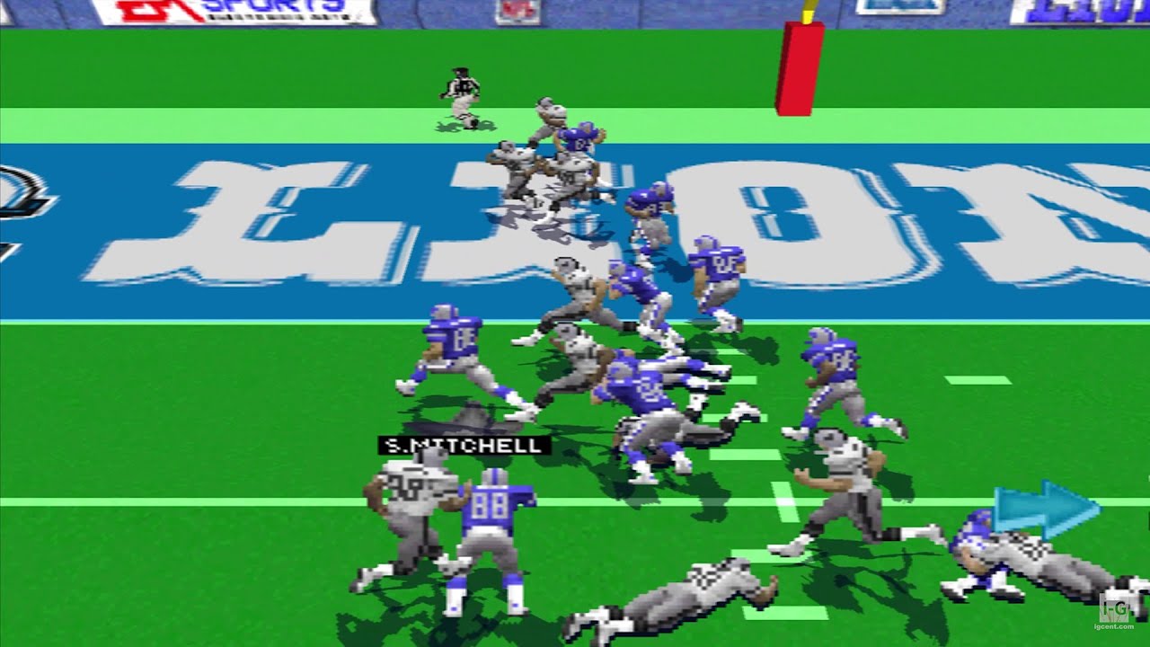 Madden NFL 97 - Gameplay PS1