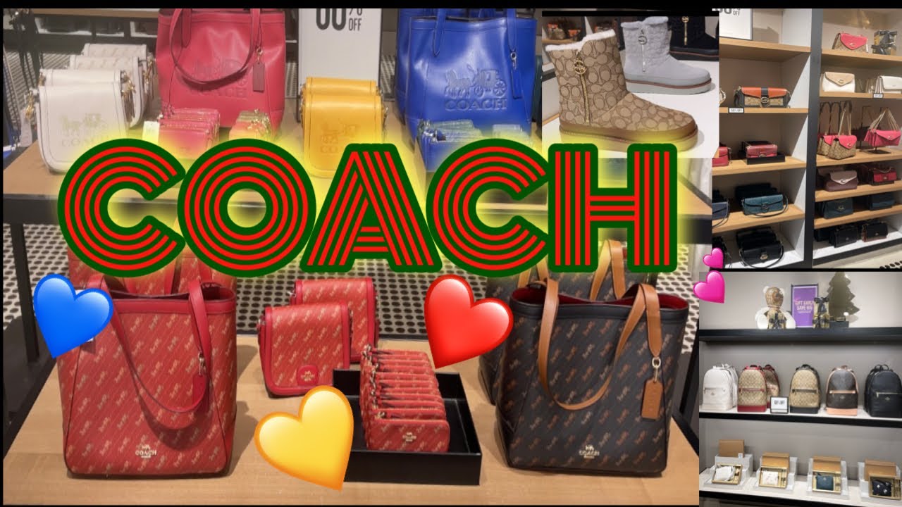 COACH OUTLET- 💛UP to 70%OFF!!NEW TAMMIE,HORSE & CARRIAGE  COLLECTION, BOOTS. December 2, 2021