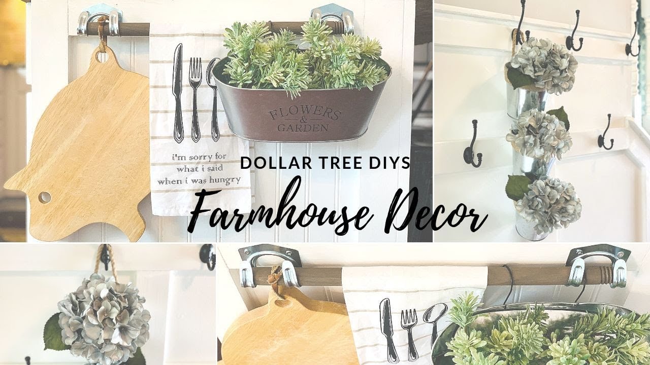 ⭐️DOLLAR TREE DIY FARMHOUSE DECOR ⭐️