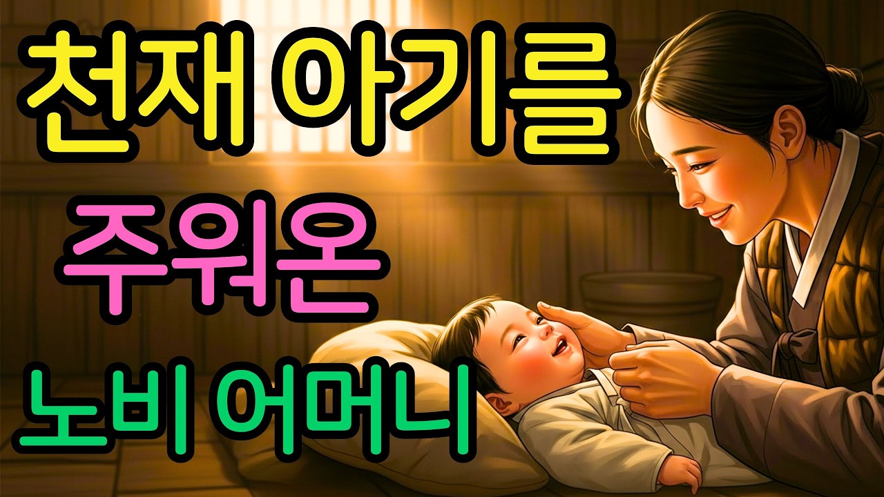 산 속에 버려진 아기를 헛간에서 몰래 키운 여종, 그 아이의 충격적인 정체는? | 옛날이야기 야담 옛날이야기 오디오북 전설 민담 사연