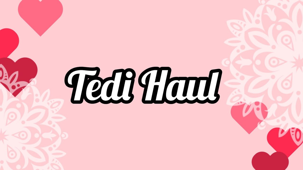 Tedi Haul mit Schnäppchen und tollen Designpapier🩷🐰🩷
