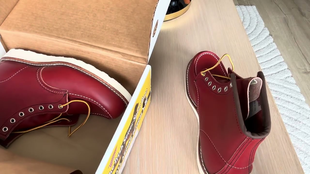 Red Wing 8875, Oro Russet Portage Распаковка