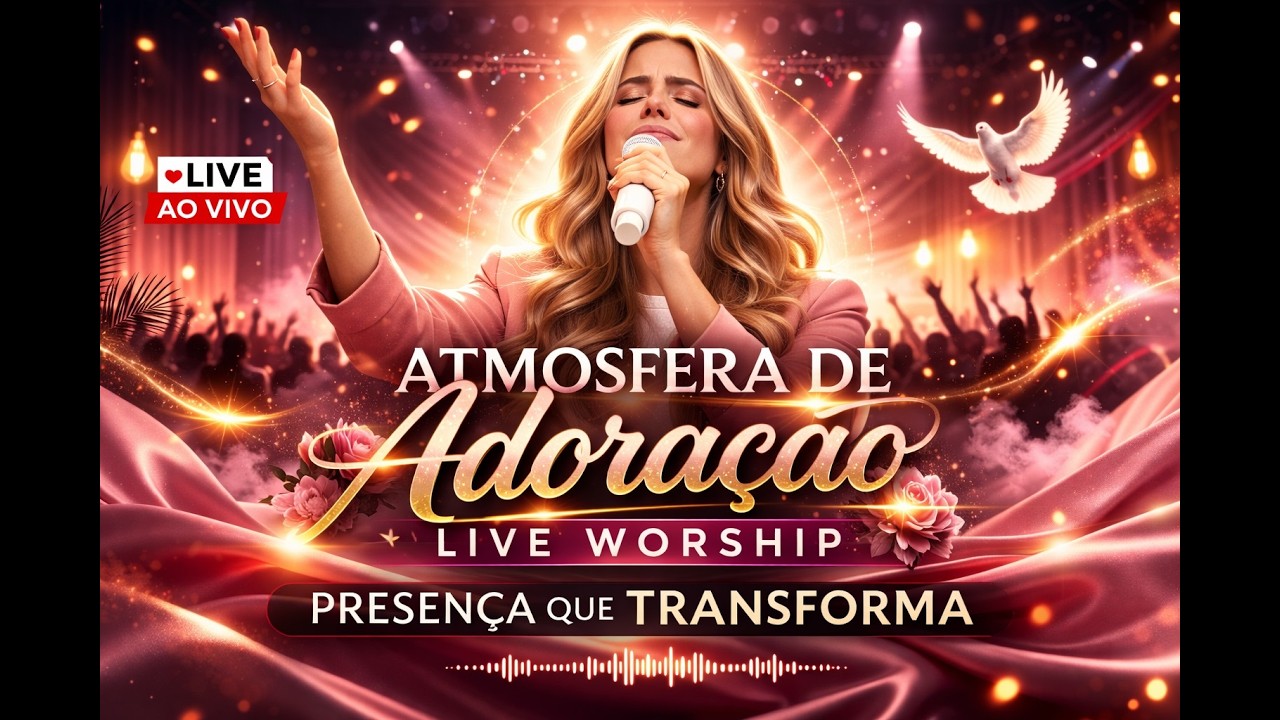 LIVE AGORA 🙏 Atmosfera de Adoração Profunda | Worship Intenso