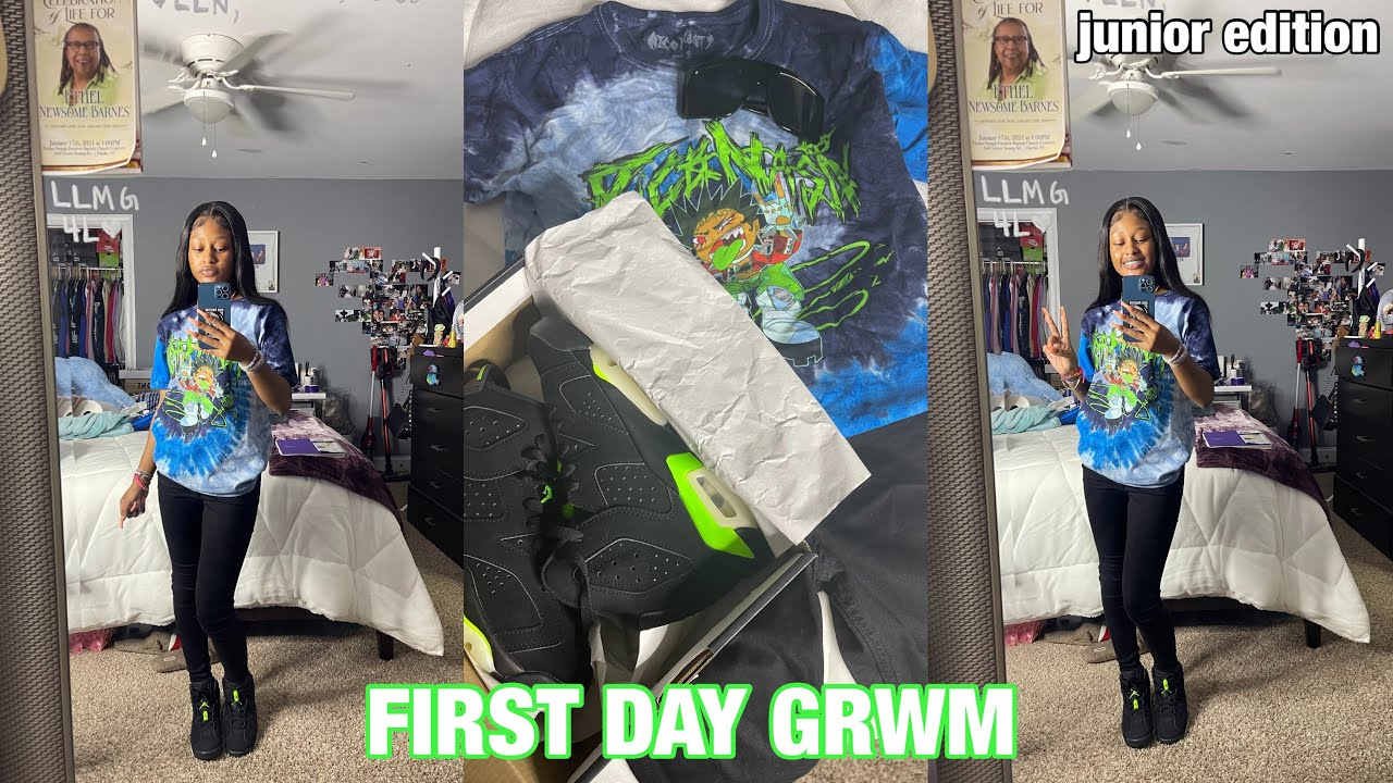 FIRST DAY OF SCHOOL GRWM! *junior year*