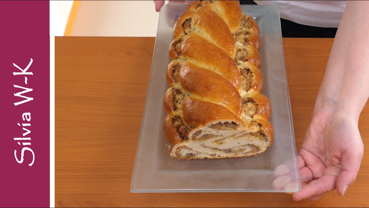 Osterzopf / Osterbrot / Zopf aus Quark-Öl-Teig