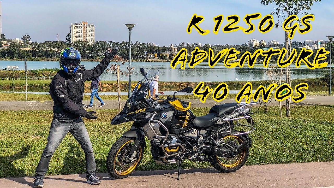 Opinião sobre a nova R1250 GS Adventure 40 anos