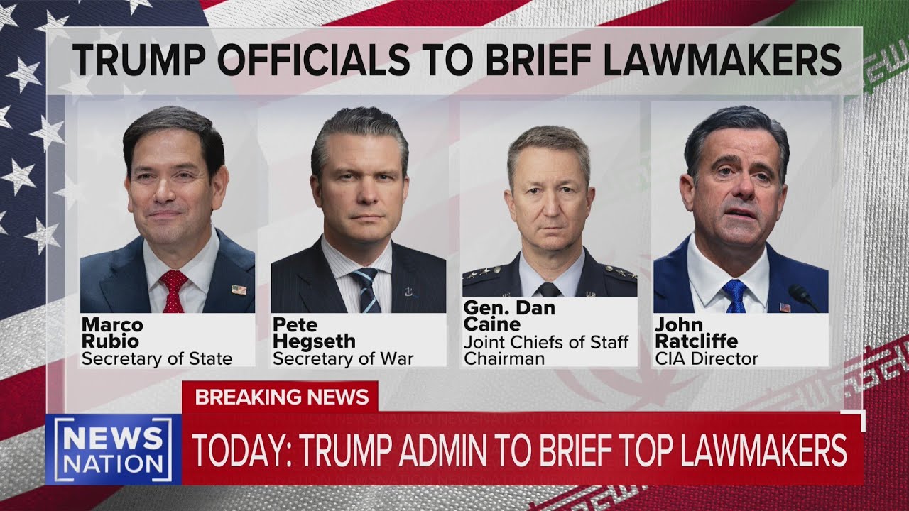 Top Trump officials to brief Congress, where war powers debate brews | Morning in America