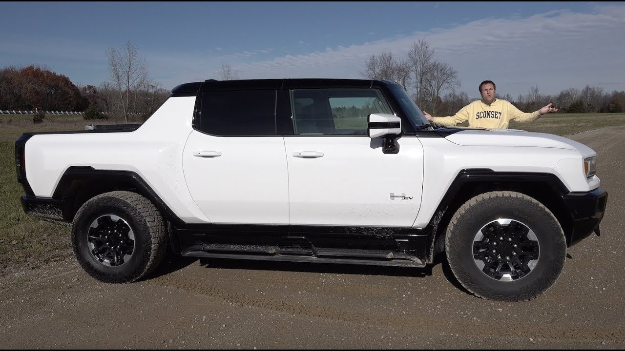Подробный обзор GMC Hummer EV 2022 года: лучший электро-пикап