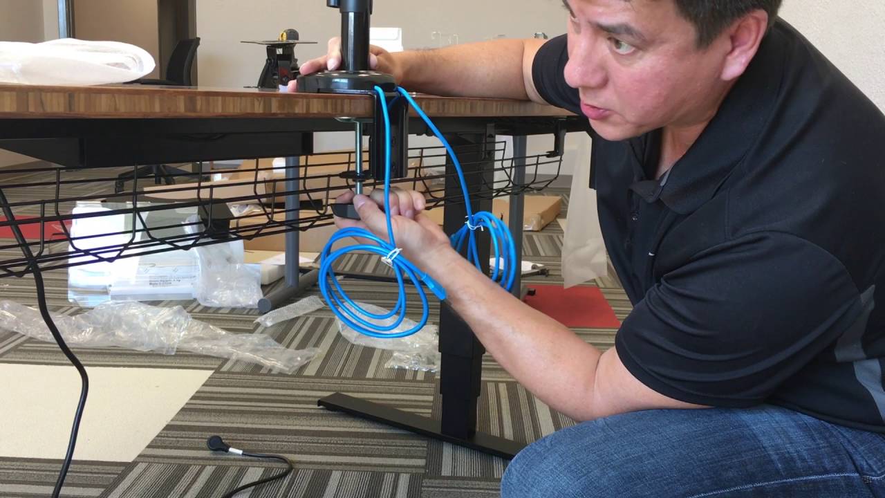Frasch Monitor Arm Assembly and Installation
