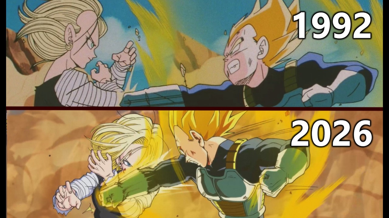 2025 Remake [preview #3] - 18 vs Vegeta