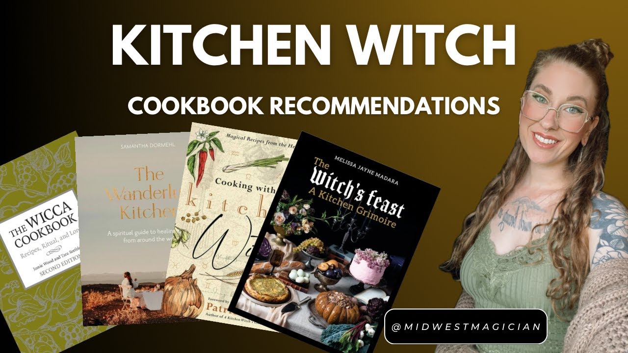 4 MAGICKAL COOKBOOKS Every Kitchen Witch WILL LOVE
