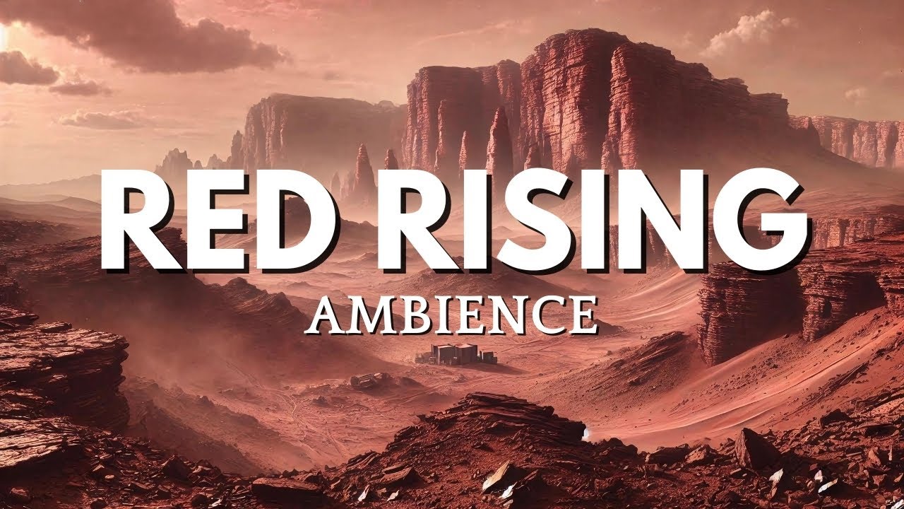 Red Rising Ambience | Visual Backdrop for Reading Pierce Brown with Quotes, Music and Sounds