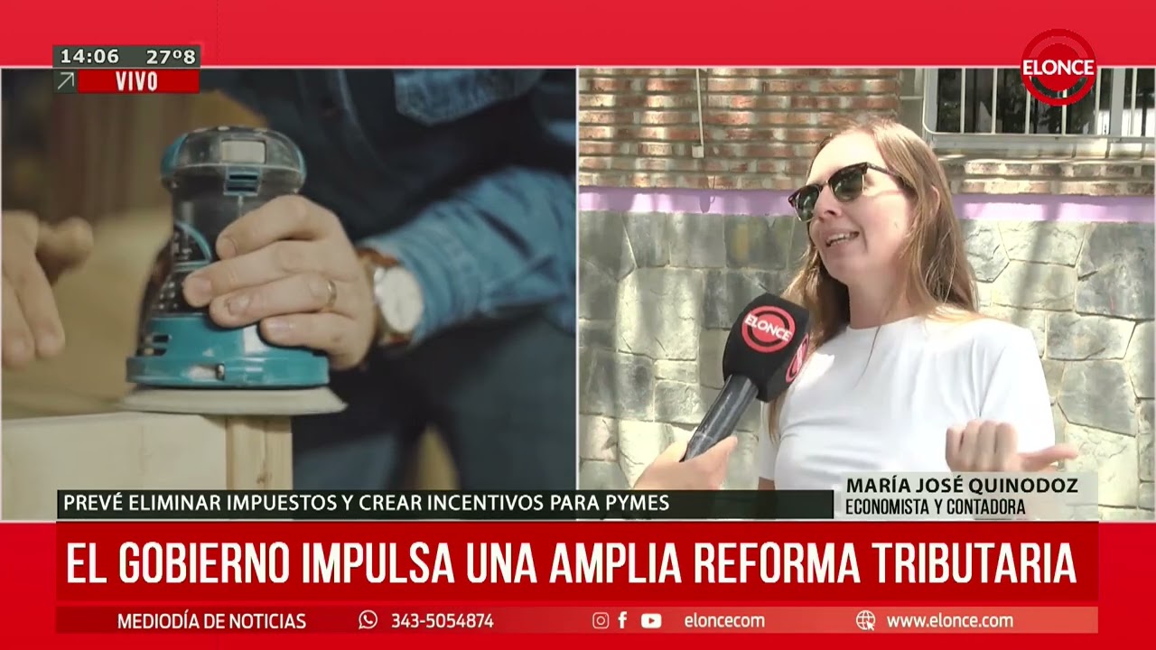 El Gobierno impulsa amplia reforma tributaria - Maria Jos&eacute; Quinodoz Economista Contadora