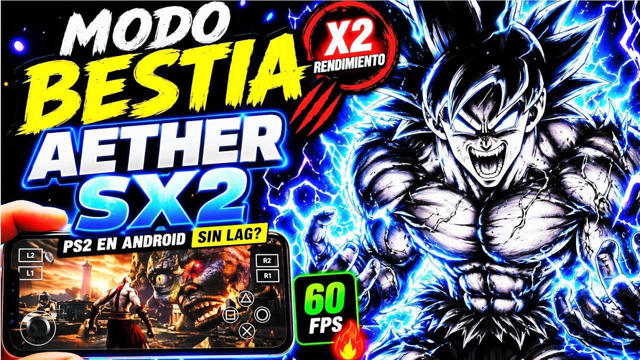 La Mejor Configuración AETHERSX2 (NETHERSX2) Gama MEDIA y ALTA 🚀