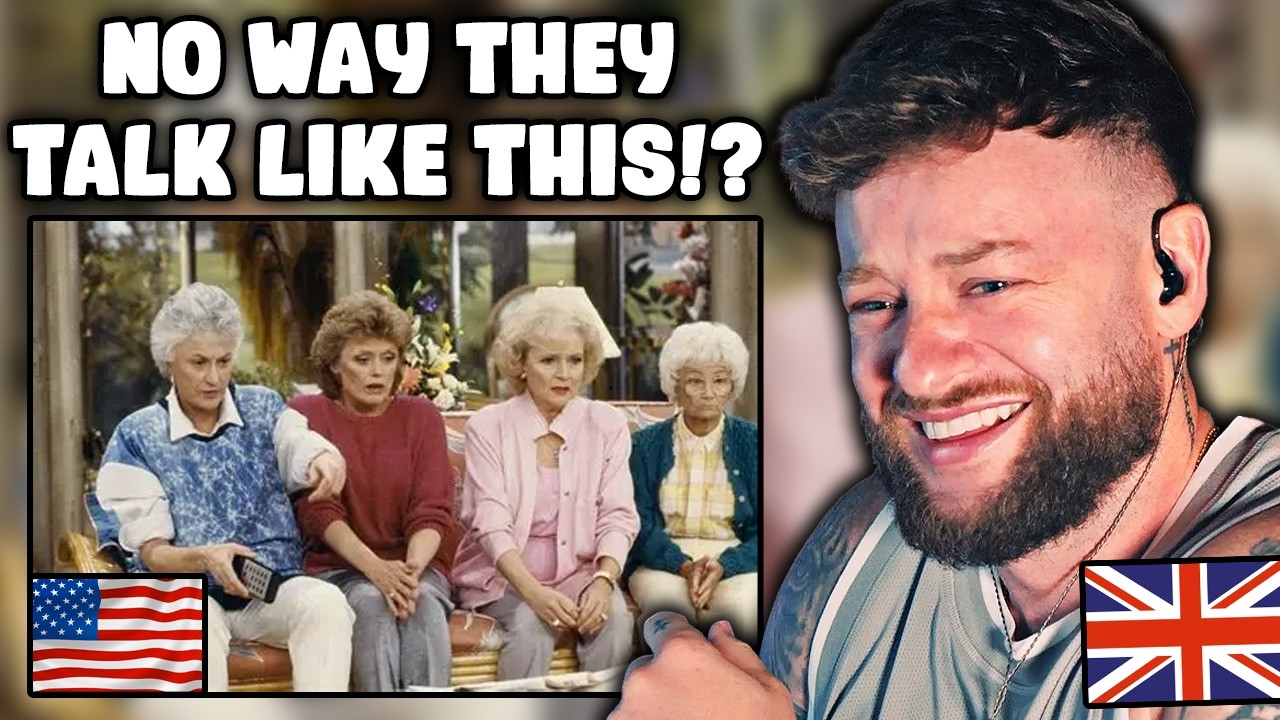British Millennial's First Reaction to the SAVAGE Golden Girls!