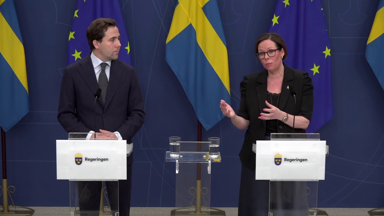 Pressbriefing med utrikesministern och bistånds- och utrikeshandelsministern