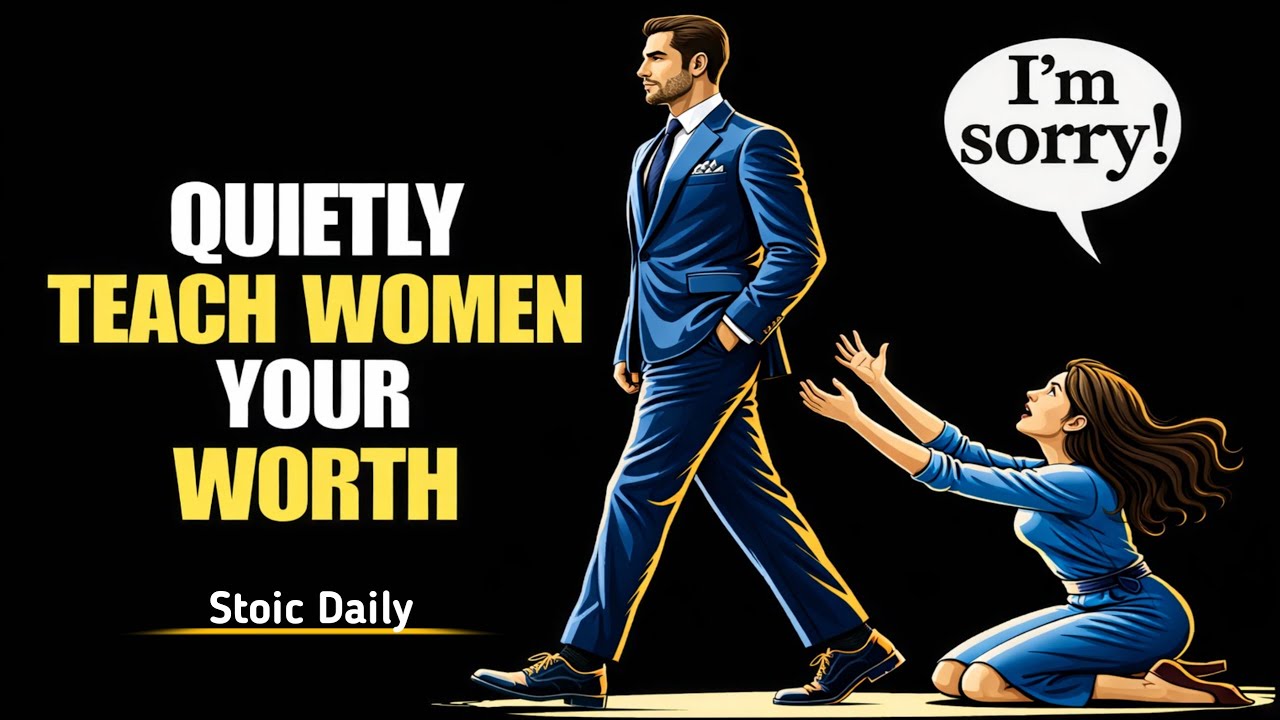 These 7 Behaviors Quietly Teach Women Your Worth | Stoicism