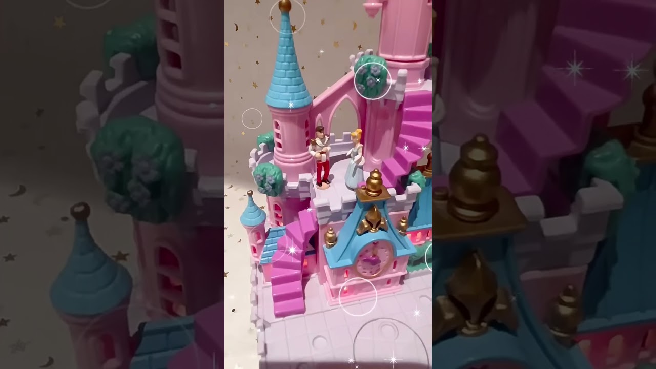 Vintage Polly Pocket 1995 Cinderella Enchanted Castle
