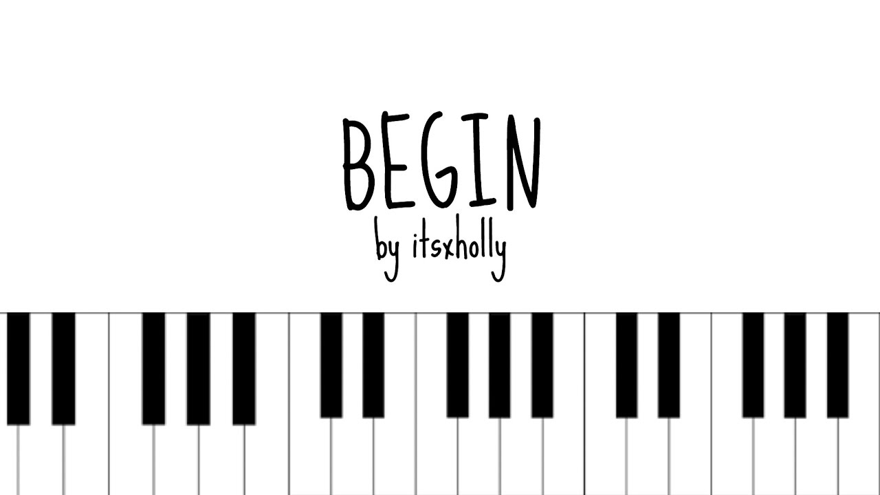 BEGIN - BTS - Piano Tutorial
