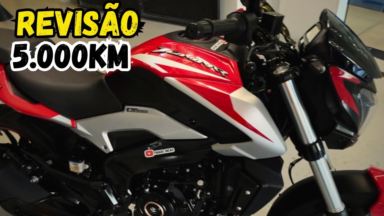 🔥SEGUNDA REVIS&Atilde;O BAJAJ DOMINAR 250 | Revis&atilde;o de 5.000 Km.