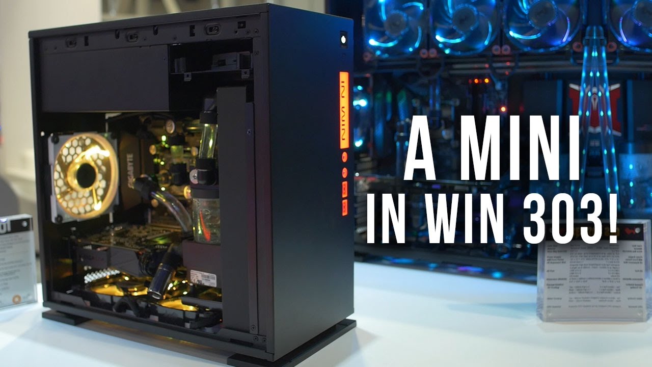 Gorgeous SFF Water Cooling Case!