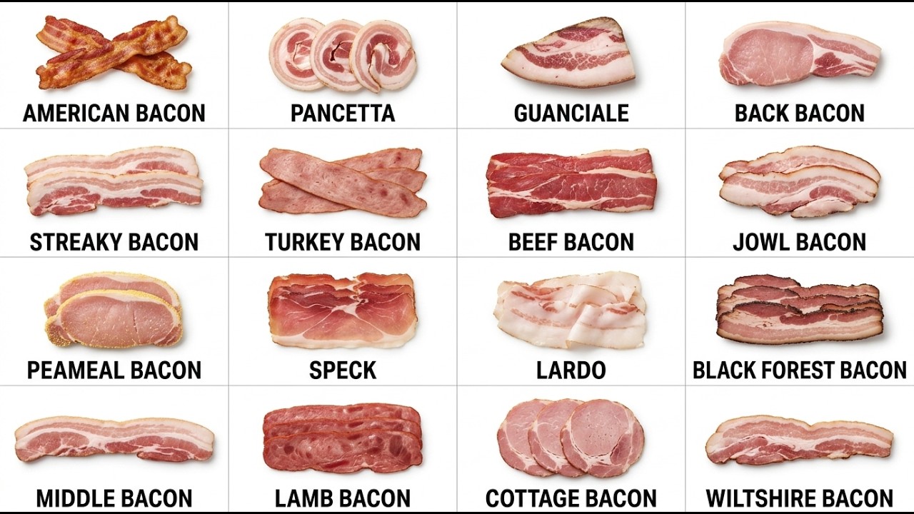 Every Bacon Explained in 10 Minutes