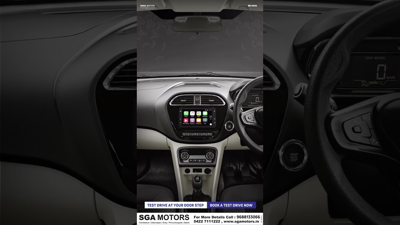 Tigor Ft. 7” Touchscreen Infotainment System by HARMAN